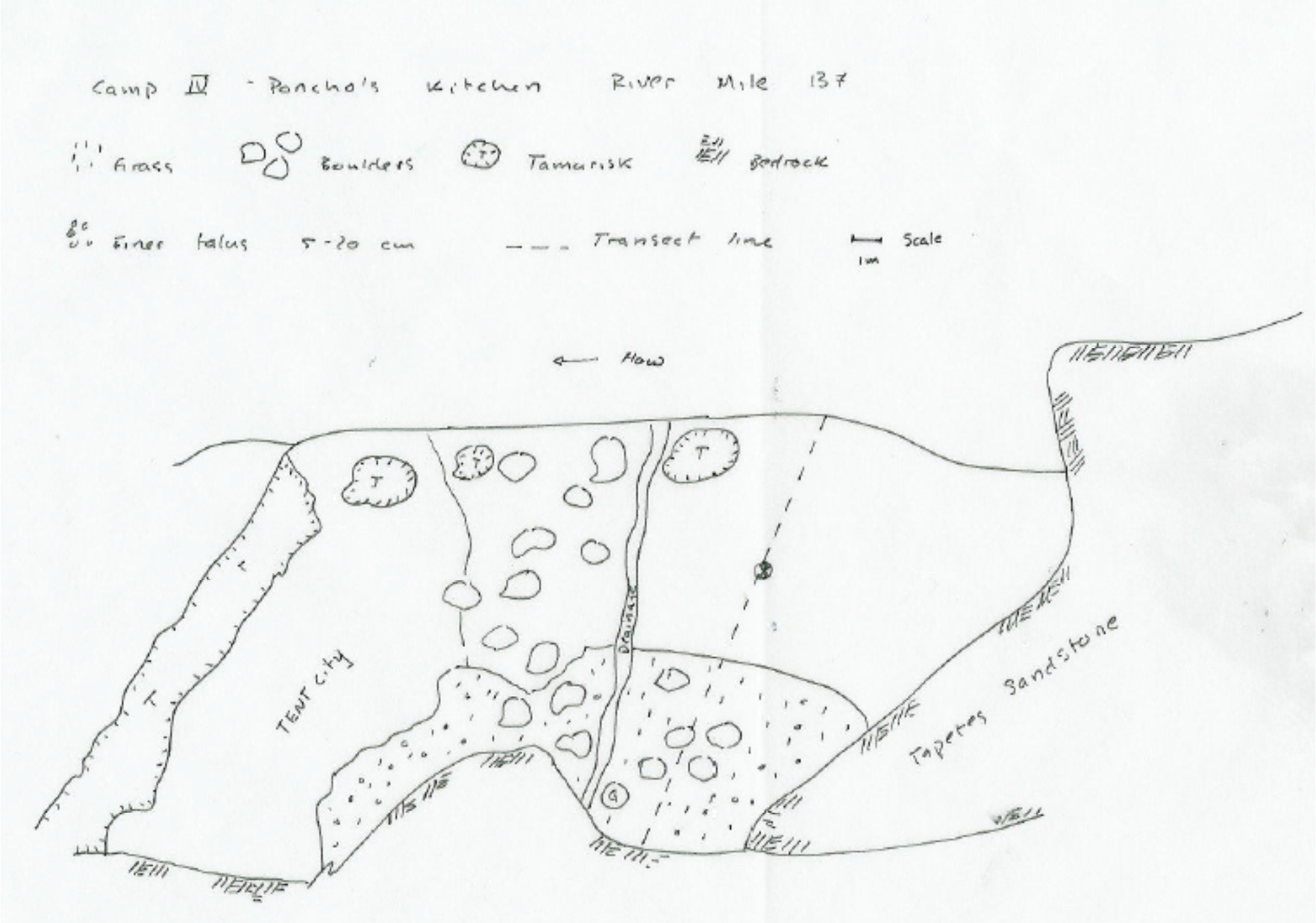 Figure 3 – Map of Camp IV