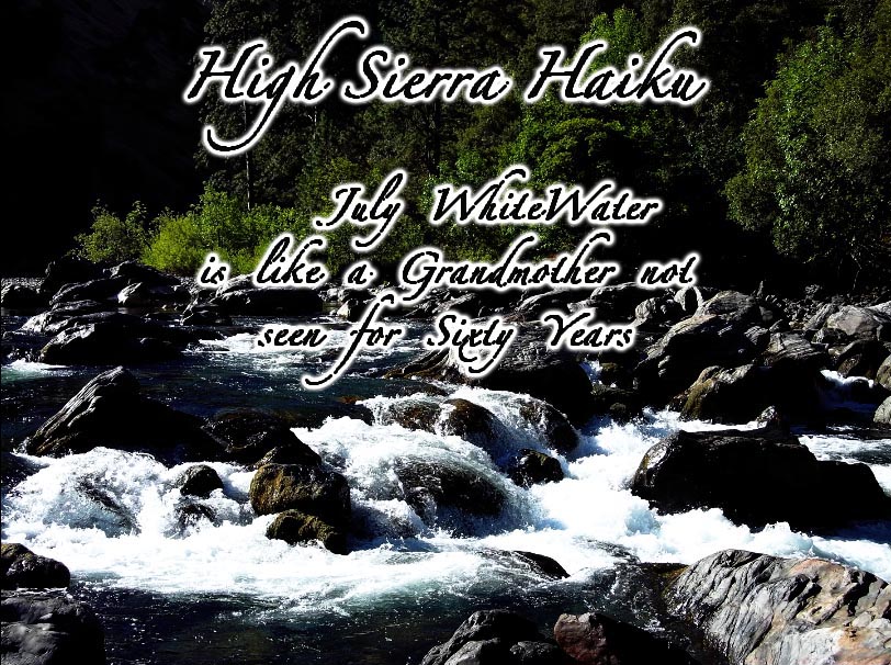 High Sierra Haiku