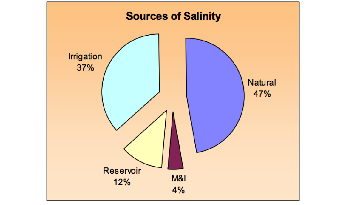 Sources of Salinity in the Colorado River Basin