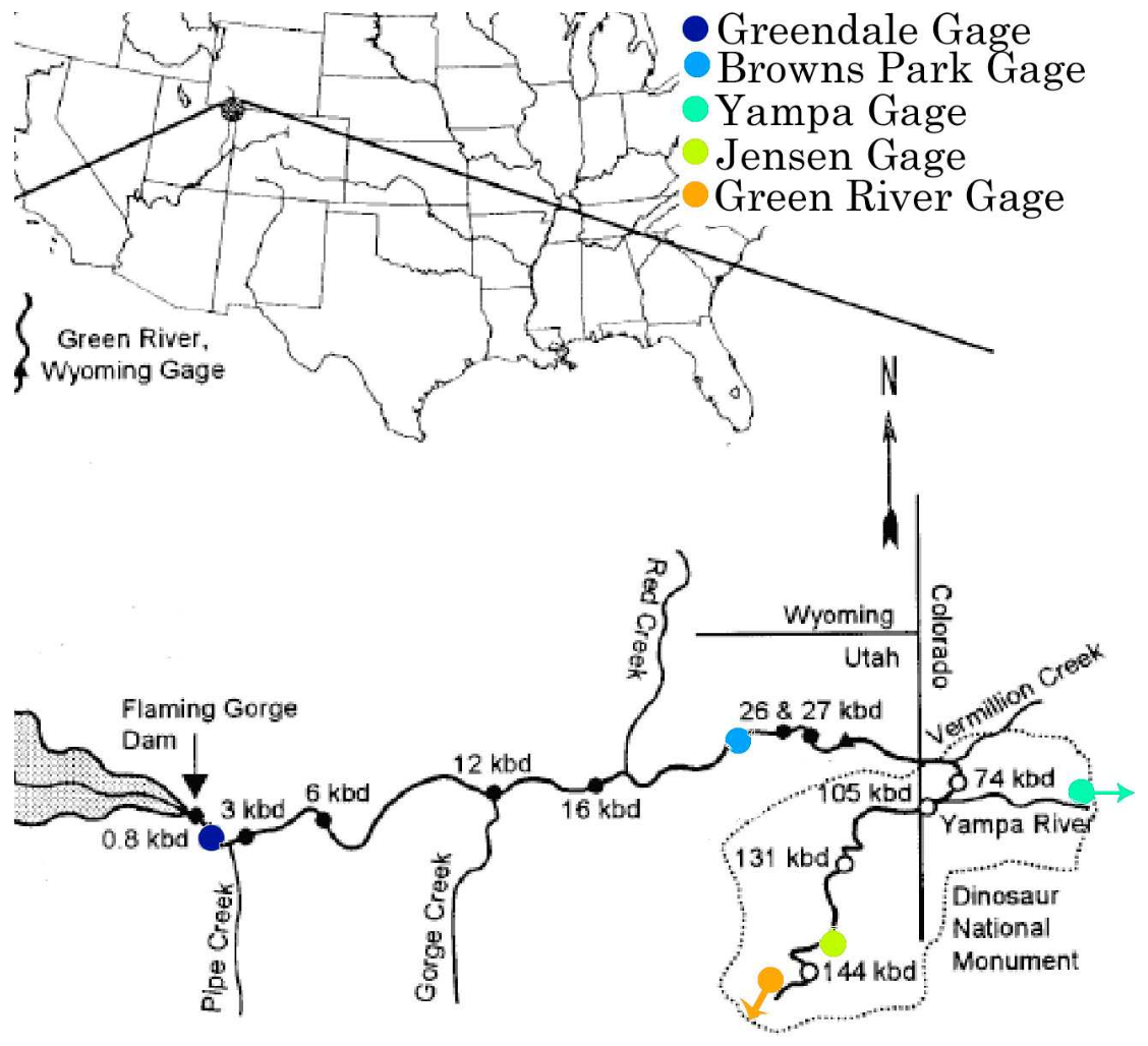  Figure 1. Middle Green River. From Figure 1, Vinson 2001.
