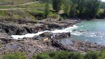 A major bedrock fall
