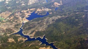 Alpine and Bon Tempe Lakes in Marin County, California