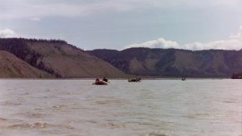 Chitina River , rafts