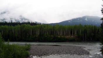 Confluence of Mosque Creek and the Skeena River