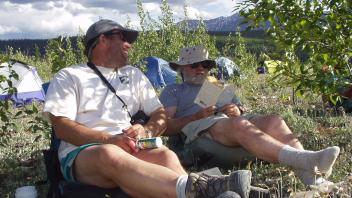 person reading