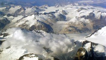 Glaciers on the Coast Range between Smithers and Vancouver, B.C.