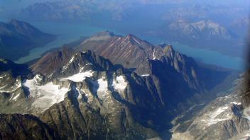 Large lake in the Coast Ranges between Smithers and Vancouver, B.C.