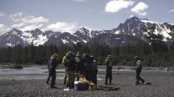 Lunch near Goodwin Glacier