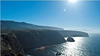 Northeast Coastline of Santa Cruz Island