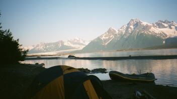 view of glacier