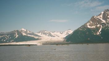 view of glacier