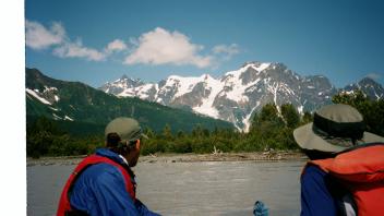 group photo of glacier