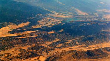 Stony Gorge Reservoir, located on the west side of the Sacramento Valley, California
