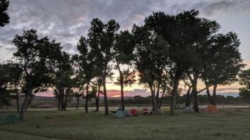 Sunrise at Deerlodge Park 