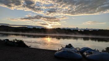Sunrise by the water (Photo_ Nick Santos)