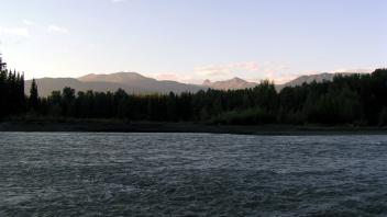 Sunset on the Skeena River