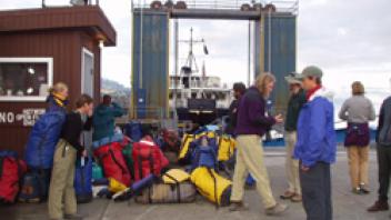 The early morning ferry to Whittie