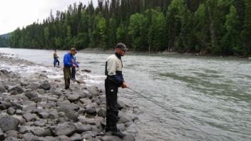 The fishing crew 