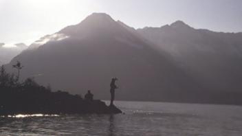 Twilight fishing