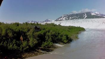 chiles glacier, fish counting station
