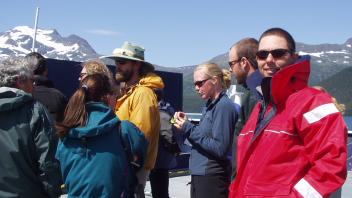front deck - group of people