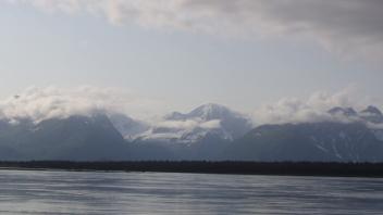 mountain river view