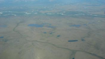tundra ponds and the river