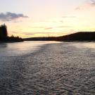 sunset over kobuk