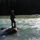Ryan out fly fishing